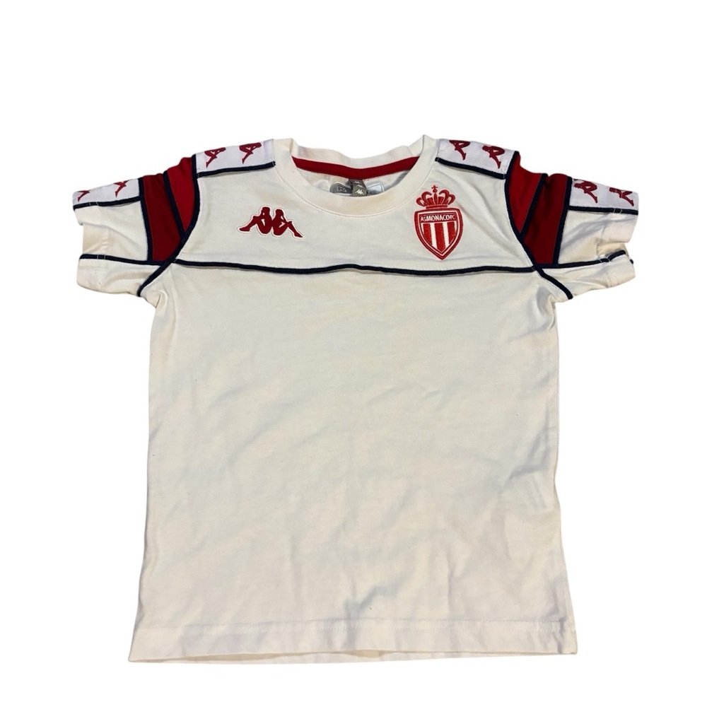 Kappa AS Monaco 2019/20 Jersey Kids 6Y Red White